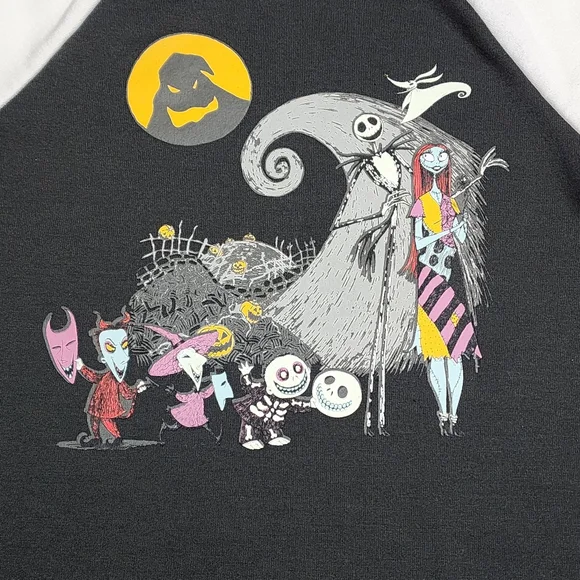 Unisex Boys Girls Disney Nightmare Before Christmas Fleece Sweatshirt Size M 7-8